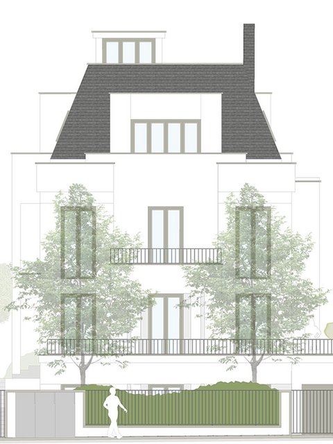 In Planung: B17 | Villengarten Frankfurt